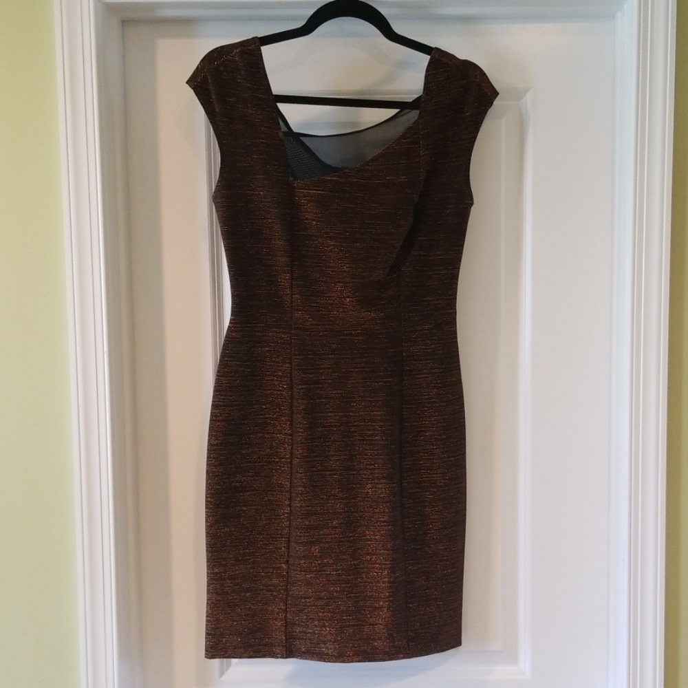 Bibbo Copper cocktail dress.